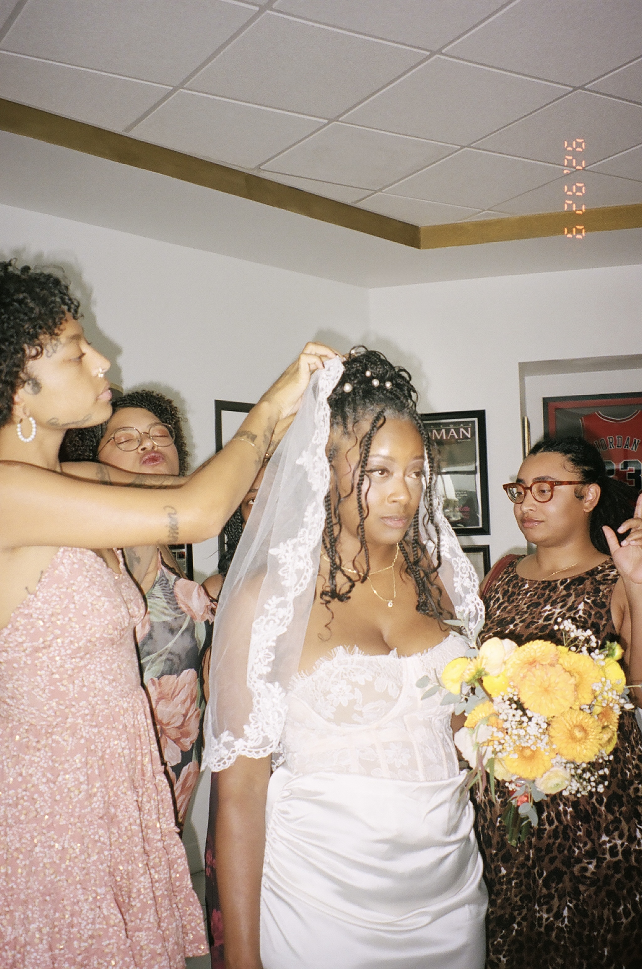 Getting Ready — Courtney and her girlfriends